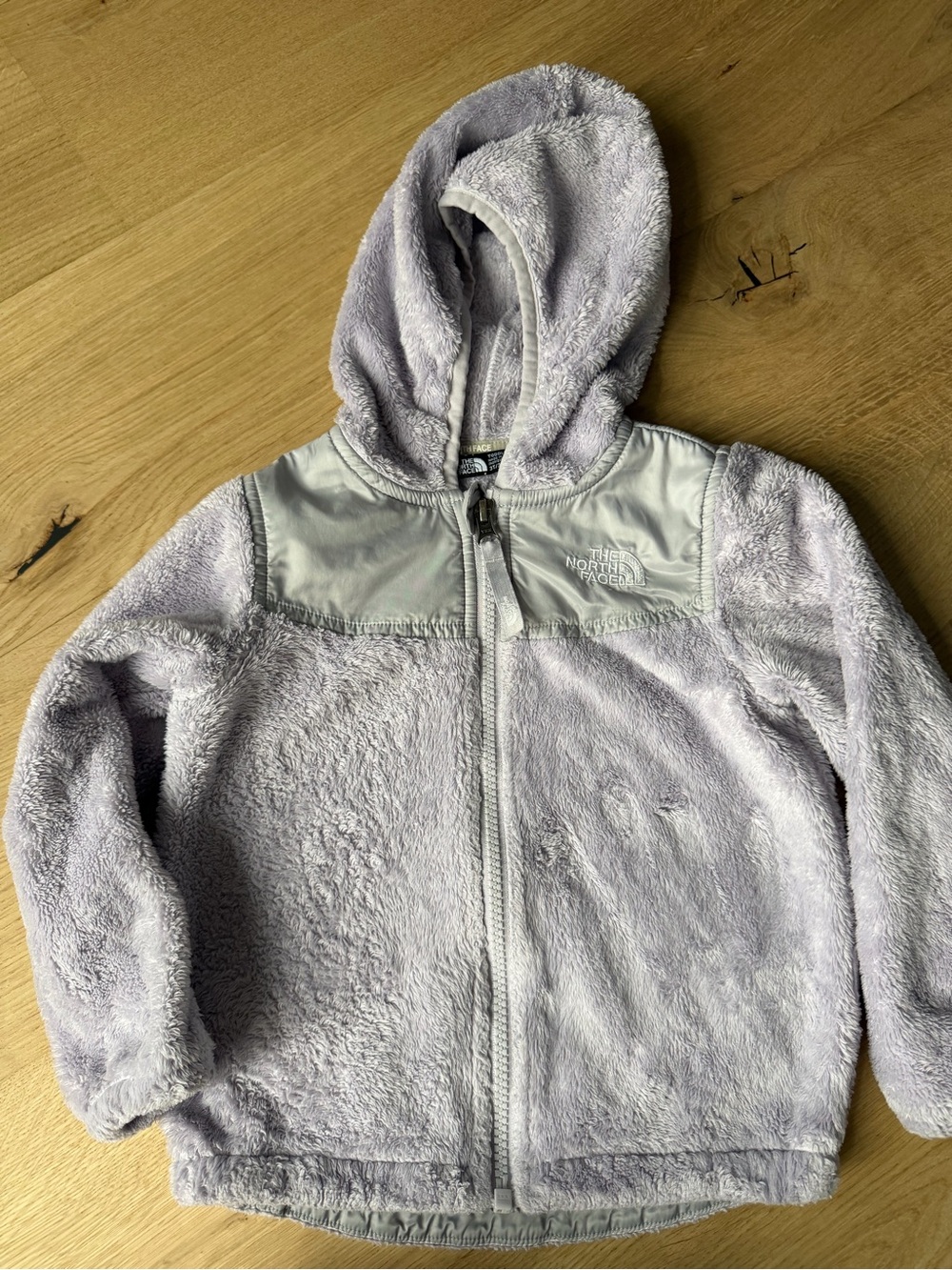 The North Face Toddler Girls Fleece Hoodie Jacket 3T - Lavender
